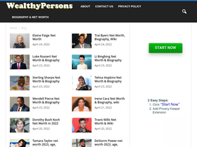 'wealthypersons.com' screenshot