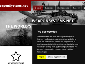 'weaponsystems.net' screenshot