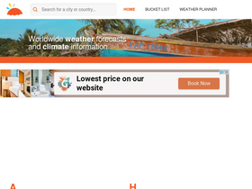 'weather-and-climate.com' screenshot