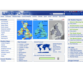 'weatheronline.co.uk' screenshot