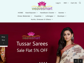 'weavesmart.com' screenshot