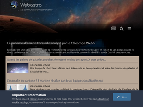'webastro.net' screenshot