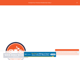 'webbikeworld.com' screenshot