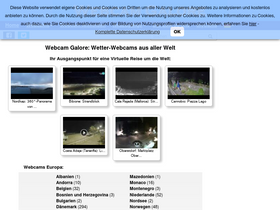 'webcamgalore.de' screenshot