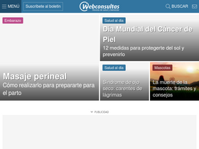 'webconsultas.com' screenshot
