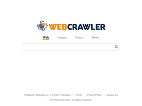 'webcrawler.com' screenshot