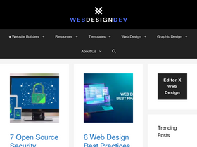 'webdesigndev.com' screenshot