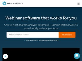 'webinargeek.com' screenshot