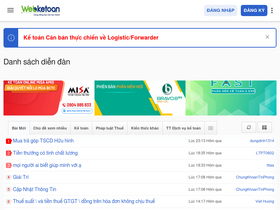 'webketoan.com' screenshot