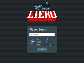 'webliero.com' screenshot