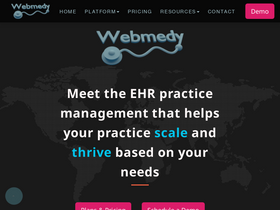 'webmedy.com' screenshot
