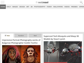 'webneel.com' screenshot