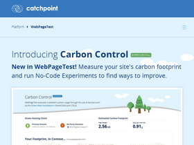 'webpagetest.org' screenshot