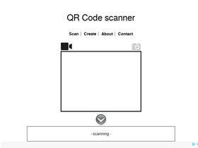 'webqr.com' screenshot