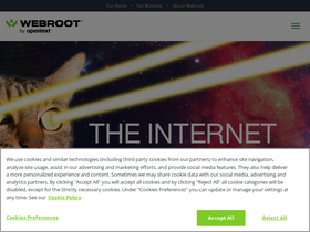 'webroot.com' screenshot