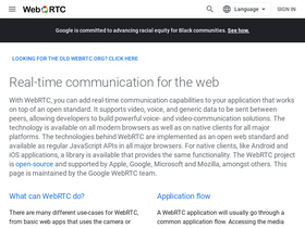 'webrtc.org' screenshot