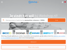'webshop.nl' screenshot