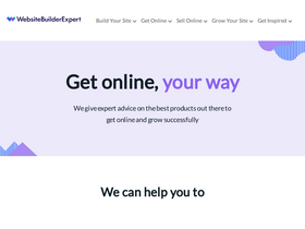 'websitebuilderexpert.com' screenshot
