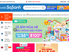 'websosanh.vn' screenshot