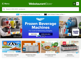 'webstaurantstore.com' screenshot