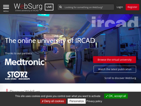 'websurg.com' screenshot