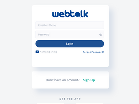 'webtalk.co' screenshot
