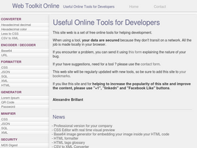 'webtoolkitonline.com' screenshot