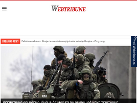 'webtribune.rs' screenshot