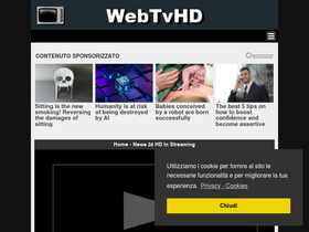 'webtvhd.com' screenshot