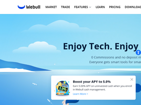 'webull.com' screenshot