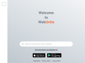 'webuntis.com' screenshot