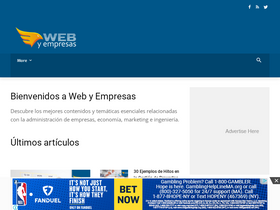 'webyempresas.com' screenshot