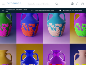 'wedgwood.com' screenshot