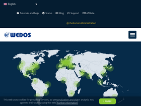 'wedos.com' screenshot