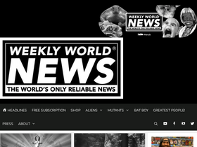 'weeklyworldnews.com' screenshot