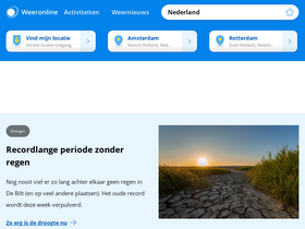 'weeronline.nl' screenshot