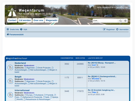 'wegenforum.nl' screenshot