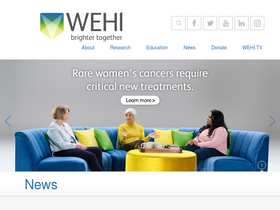 'wehi.edu.au' screenshot