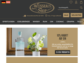 'weisshaus.at' screenshot