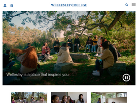 'wellesley.edu' screenshot