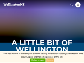 'wellingtonnz.com' screenshot