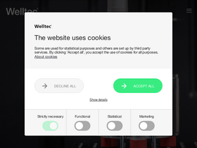 'welltec.com' screenshot