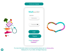 'wellworksforyoulogin.com' screenshot
