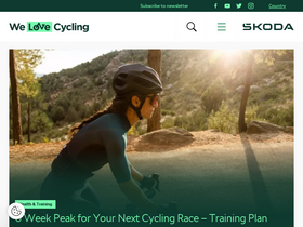 'welovecycling.com' screenshot