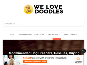 'welovedoodles.com' screenshot