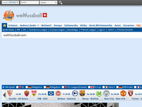 'weltfussball.com' screenshot