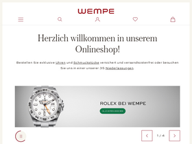 'wempe.com' screenshot