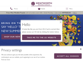 'wentworthpuzzles.com' screenshot