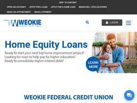 'weokie.org' screenshot