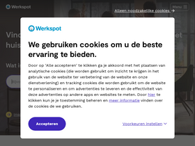 'werkspot.nl' screenshot